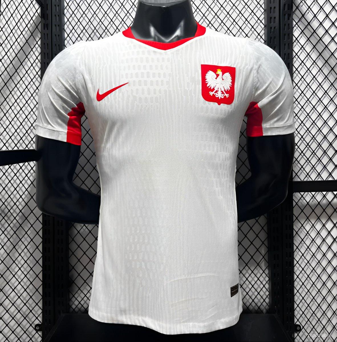 Camiseta de fútbol Polonia 2026 LOCAL MANGA CORTA VERSION JUGADOR